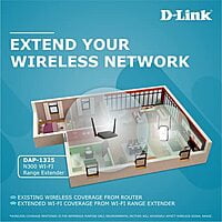 D-Link N300 Wi-Fi Range Extender D-Link N300 Wi-Fi Range Extender