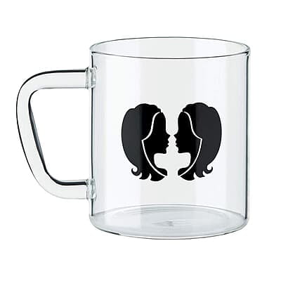 Borosil Glass Gemini Mug - 1-Piece, Transparent, 305 ML Borosil Glass Gemini Mug - 1-Piece, Transparent, 305 ML