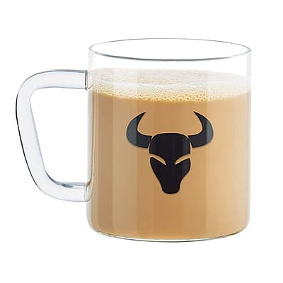 Borosil Glass Mug - 1 Piece, Taurus Transparent, 305ml Borosil Glass Mug - 1 Piece, Taurus Transparent, 305ml