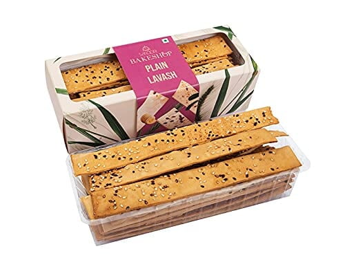 SMOOR Premium Gourmet Palak Lavash Bread 5x 100gm (Pack of 5)