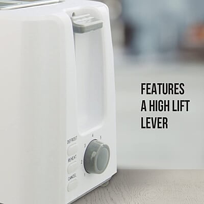 Havells Crisp Plus Pop-Up Toaster, White, 750 Watts
