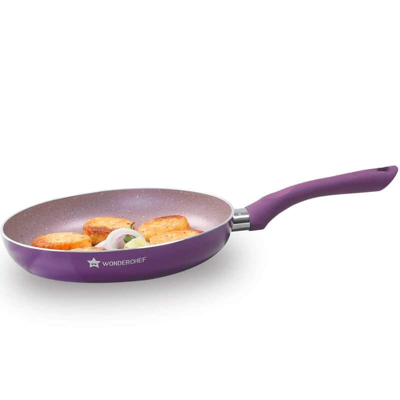 Wonderchef Royal Velvet Non-stick 24cm Fry pan 3 mm thick 1.8 litres Wonderchef Royal Velvet Non-stick 24cm Fry pan 3 mm thick 1.8 litres