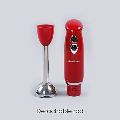 Wonderchef Crimson Edge 400 W Electric Hand Blender 2 Speed Selection Wonderchef Crimson Edge 400 W Electric Hand Blender 2 Speed Selection