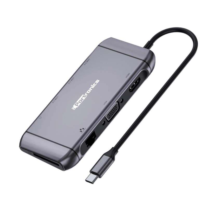 Portronics Mport 9C Type C Multiport Adapter Portronics Mport 9C Type C Multiport Adapter