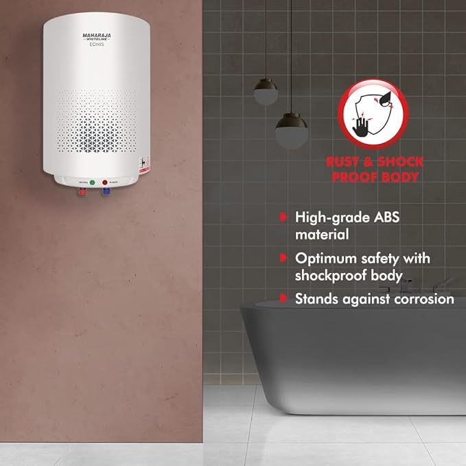 Maharaja Whiteline Ednis Neo Water Heater/Geyser, 25 Liters