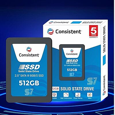 Consistent S6 SATA SSD 512GB (CTSSD512S6)