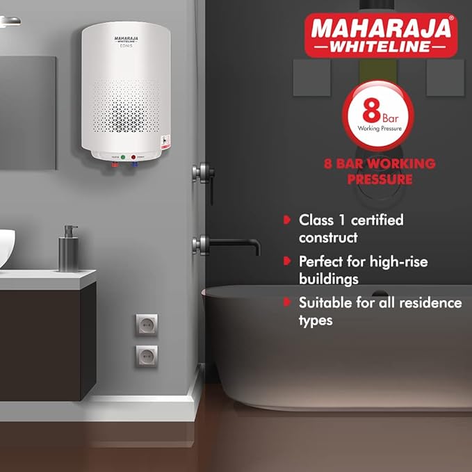 Maharaja Whiteline Ednis Neo Water Heater/Geyser, 25 Liters