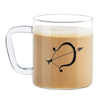 Borosil Classic Sagittarius Mug, 305ml, Transparent Borosil Classic Sagittarius Mug, 305ml, Transparent