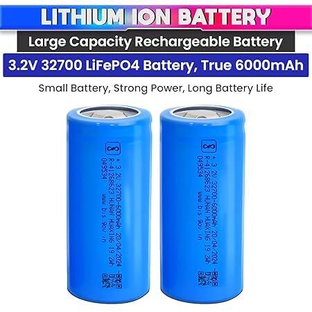 Po4 3.2 V 6000mah Lithium fero phosphate Cell