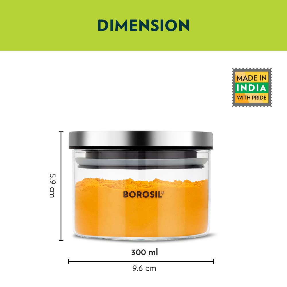 BOROSIL AQUA SET - MARINA 1.3 L+ VISION MEDIUM