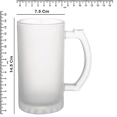 Sublimation Printed Froster Beer Mug With Chal Daaru Peetein Hain Beer Glass Mug Sublimation Printed Froster Beer Mug With Chal Daaru Peetein Hain Beer Glass Mug