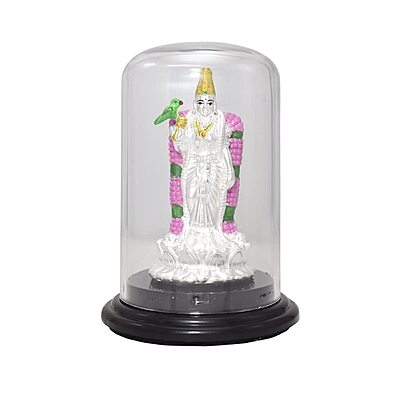 999 Pure Silver Meenakshi Idol