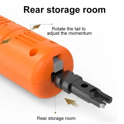 Punch Down Tool (HT-314B ) With 110 Modules , Multifunctional Wire stripper Cutter Tool ,Ethernet Punching Tool For CAT5E/6E Network Cables Punch Down Tool (HT-314B ) With 110 Modules , Multifunctional Wire stripper Cutter Tool ,Ethernet Punching Tool For CAT5E/6E Network Cables