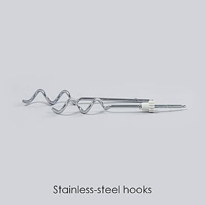 Wonderchef Crimson Revo Stand Mixer and Beater with 5 Speed Settings 4.5L Stainless Steel Bowl 300 Watt