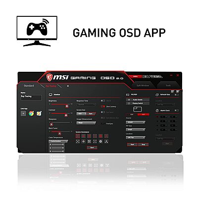MSI 34-Inch UWQHD 144Hz Curved Gaming Monitor, 1ms Response Time, Adaptive Sync, MAG342CQR MSI 34-Inch UWQHD 144Hz Curved Gaming Monitor, 1ms Response Time, Adaptive Sync, MAG342CQR