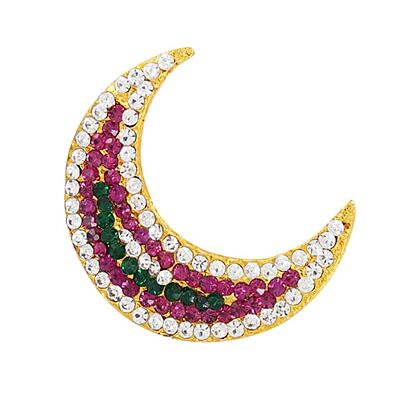 uriya Pirai chandra Pirai Decorative Items for God and Goddess Pooja Mandir Temple Decoration head crown decor deity uriya Pirai chandra Pirai Decorative Items for God and Goddess Pooja Mandir Temple Decoration head crown decor deity