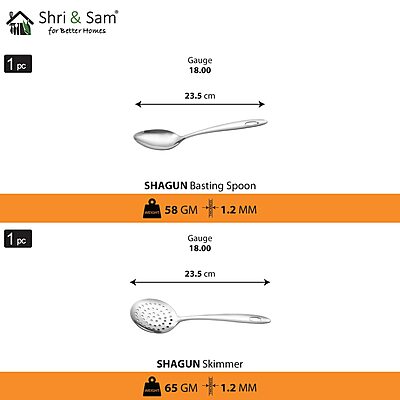 Shri & Sam Stainless Steel Shagun Dinner Set