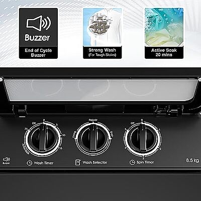 Godrej EDGE ULTIMA 8 Kg 5 star Semi-Automatic Top Loading Washing Machine