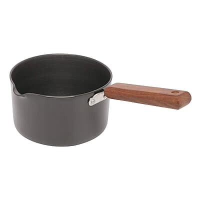 Wonderchef Ebony Hard Anodized Nonstick Sauce Pan 16cm Non Stick Sauce Pan 2L 3.25 mm Wonderchef Ebony Hard Anodized Nonstick Sauce Pan 16cm Non Stick Sauce Pan 2L 3.25 mm