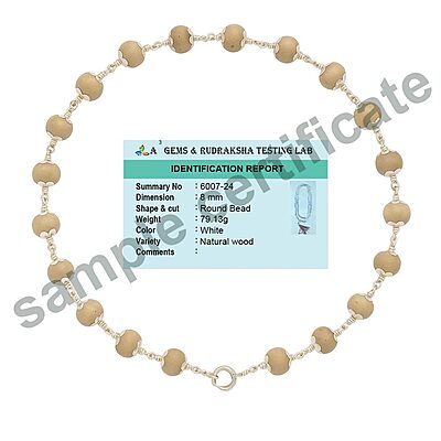 Pure Silver-Tied Tulasi Mala for Ayyappan Devotees Pure Silver-Tied Tulasi Mala for Ayyappan Devotees