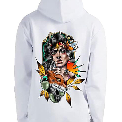 Sublimation Printed Hoodies Men For Animal Lover Graphic Printed Stylish Regular Unisex Hoodie White Sublimation Printed Hoodies Men For Animal Lover Graphic Printed Stylish Regular Unisex Hoodie White