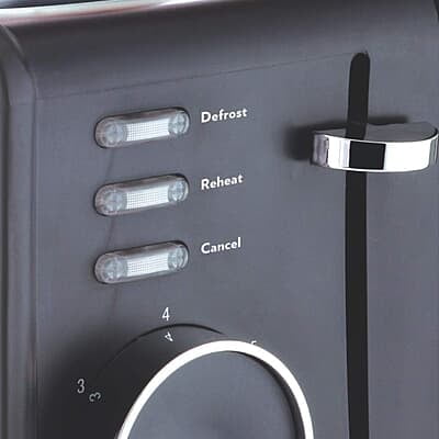 Borosil 850-Watt Krispy Pop-up Toaster (Black)