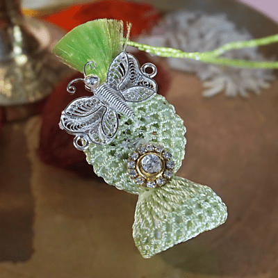 Butterfly lumba rakhi Butterfly lumba rakhi