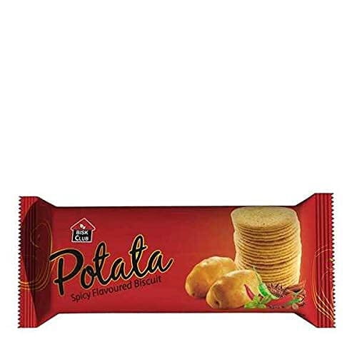 Pran Potato Biscuit 50gm,Pack of 100pcs