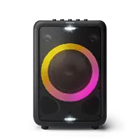 Philips TAX3206 Bluetooth Party Speaker – 80W Power, 14 Hours Playtime, Karaoke, Guitar/Mic Input, Party Lights, Carry Handle Philips TAX3206 Bluetooth Party Speaker – 80W Power, 14 Hours Playtime, Karaoke, Guitar/Mic Input, Party Lights, Carry Handle