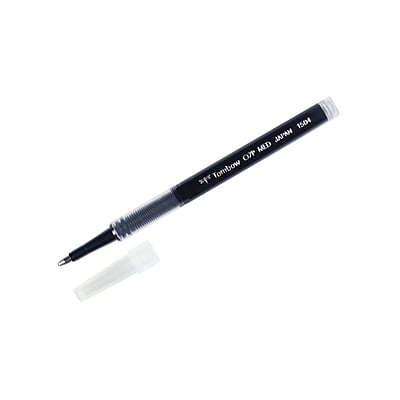 TOMBOW 0.7MM ZOOM ROLLERBALL PEN REFILL, BLACK TOMBOW 0.7MM ZOOM ROLLERBALL PEN REFILL, BLACK