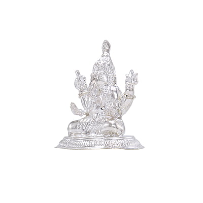 Silver Lord Ganesh vinayagar Idol