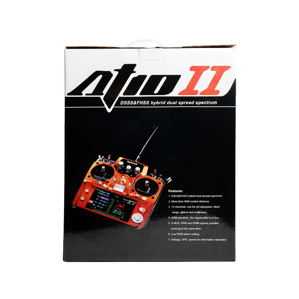Radiolink AT10 II 2.4GHz 12CH RC Drone Remote with PRM-01 Transmitter and R12DS Receiver Radiolink AT10 II 2.4GHz 12CH RC Drone Remote with PRM-01 Transmitter and R12DS Receiver
