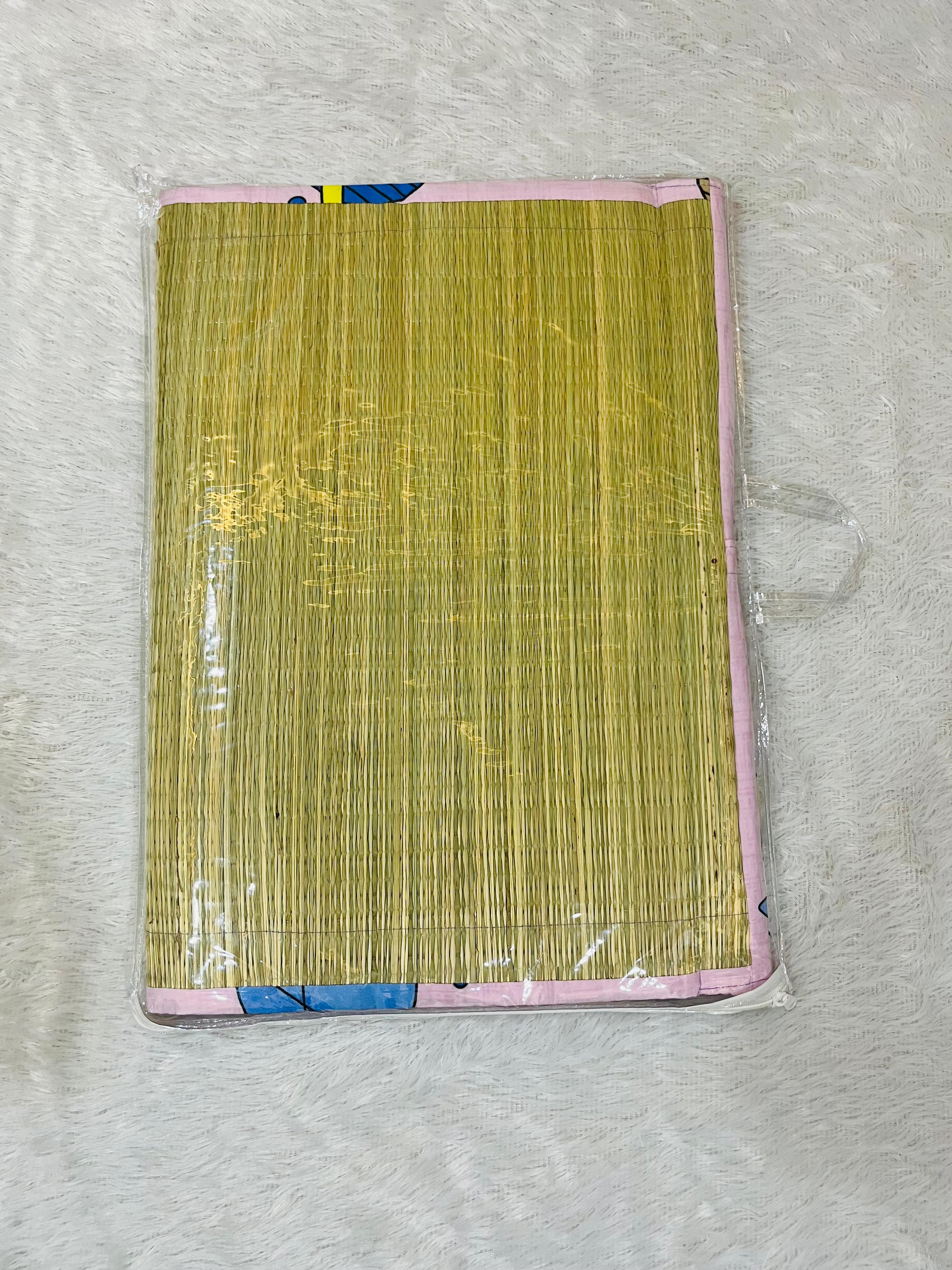 Korai Mat Baby Bed – Handcrafted Foldable River Grass Cushion Bed (2x3 ft) - Pack of 1 Korai Mat Baby Bed – Handcrafted Foldable River Grass Cushion Bed (2x3 ft) - Pack of 1