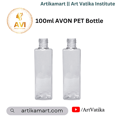 100ml SQUARE PET Bottle CLEAR - 20mm Neck 100ml SQUARE PET Bottle CLEAR - 20mm Neck