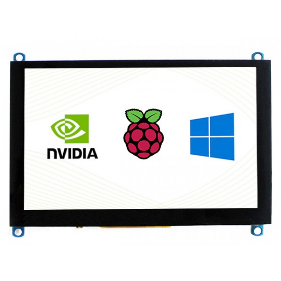 Waveshare 5 Inch Capacitive HDMI LCD Display (H) 800×480 Waveshare 5 Inch Capacitive HDMI LCD Display (H) 800×480