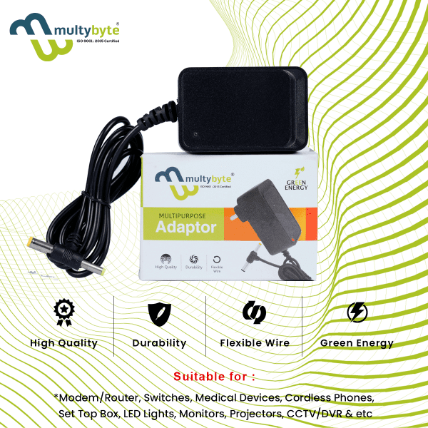 MULTYBYTE POWER ADAPTOR 5V 2AMP MULTYBYTE POWER ADAPTOR 5V 2AMP