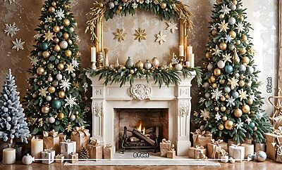 Christmas Fireplace (PRE-ORDER)