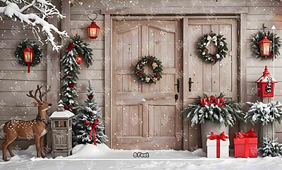 Cozy Christmas Doorway (PRE-ORDER) Cozy Christmas Doorway (PRE-ORDER)