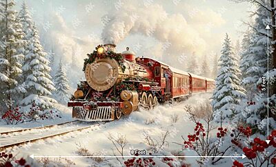 north pole train (PRE-ORDER) north pole train (PRE-ORDER)