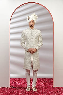 Crafted Rich Designer Sherwani Crafted Rich Designer Sherwani