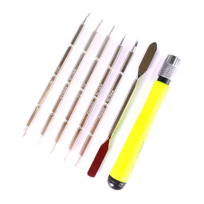 Stainless Steel 7395B Multifunctional Screwdriver Set, 6 Inch Stainless Steel 7395B Multifunctional Screwdriver Set, 6 Inch