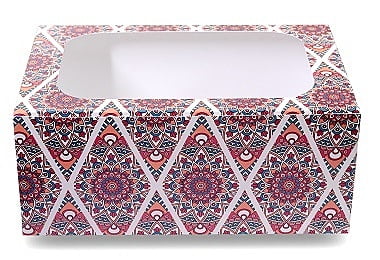 Qson Cup Cake Box 6CC