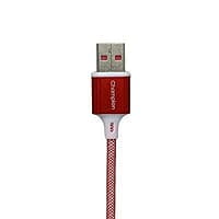 Champion 65W SuperVOOC Type-C Data Sync & Fast Charging Cable , Compatible with Samsung, Mi, Realme, Oppo, Vivo, OnePlus, Nothing Devices, Fishnet , 100cm (Red) Champion 65W SuperVOOC Type-C Data Sync & Fast Charging Cable , Compatible with Samsung, Mi, Realme, Oppo, Vivo, OnePlus, Nothing Devices, Fishnet , 100cm (Red)
