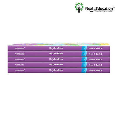 Next Term 2 Book combo WorkBook with Maths, English and EVS for class 1 / level 1 Book B
