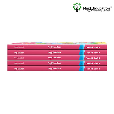 Next Term 3 Book combo WorkBook with Maths, English and EVS for class 1 / level 1 Book B