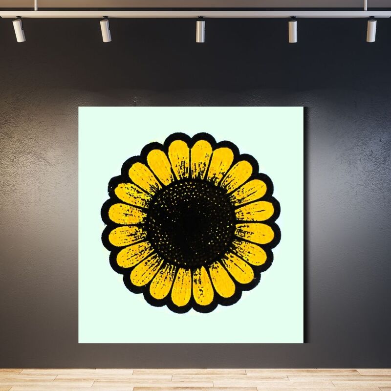 Wallart Sunflower