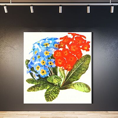 Wallart Polyanthus