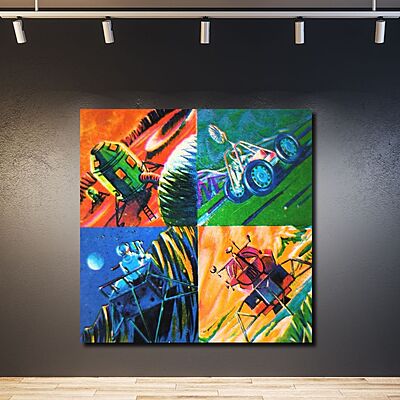 Wallart Mooncab Wallart Mooncab