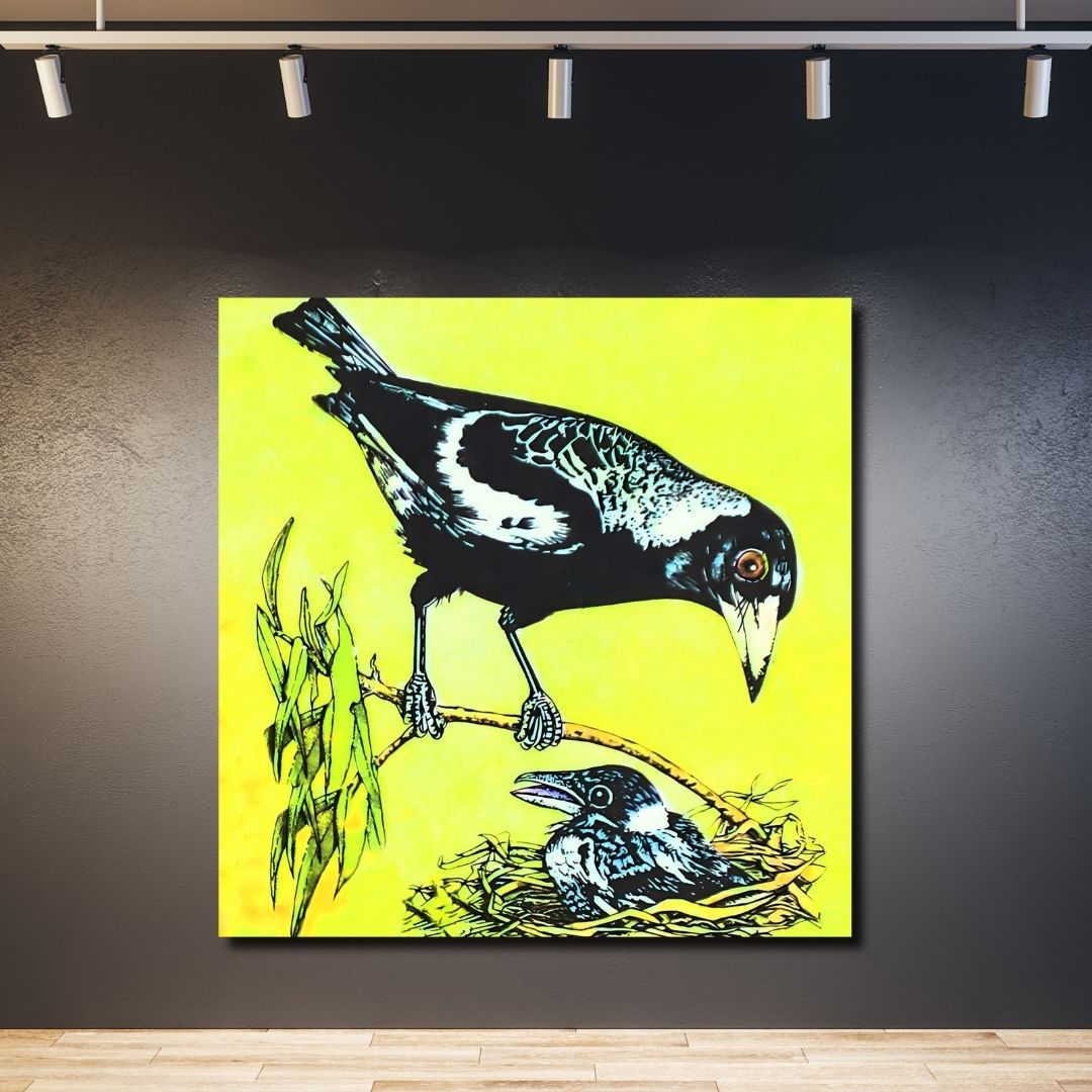 Wallart Magpie