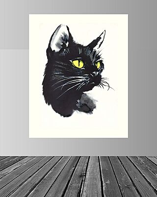 Wallart Cat Europejski Wallart Cat Europejski